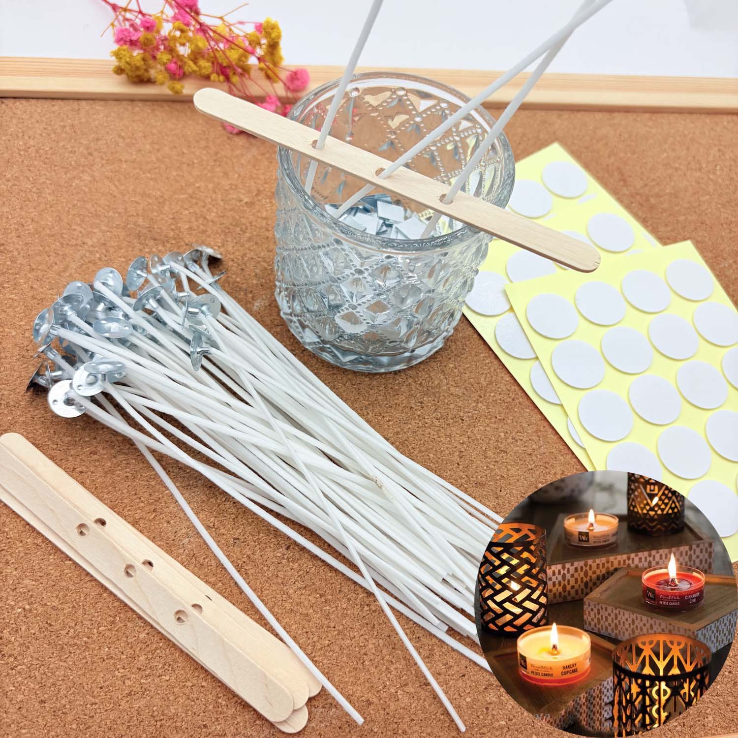 Candle Making Wicks - Набор для изготовления свечей своими руками: