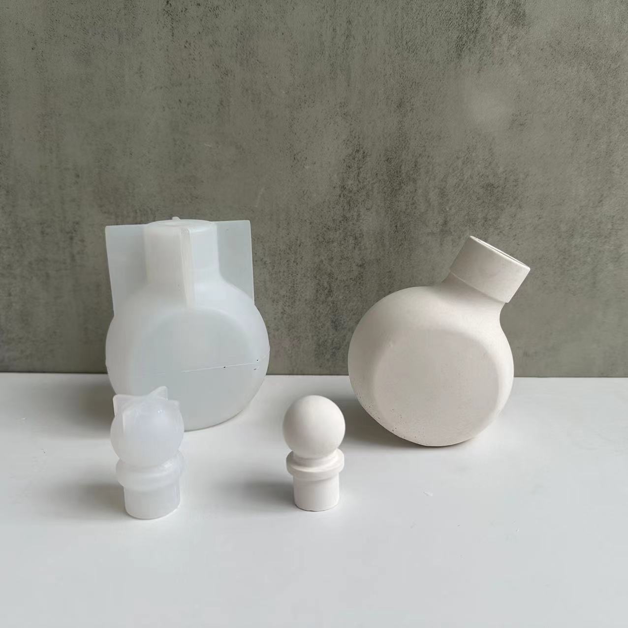 Candle Making And Perfume - Силиконовая форма для флакона духов, вазы,