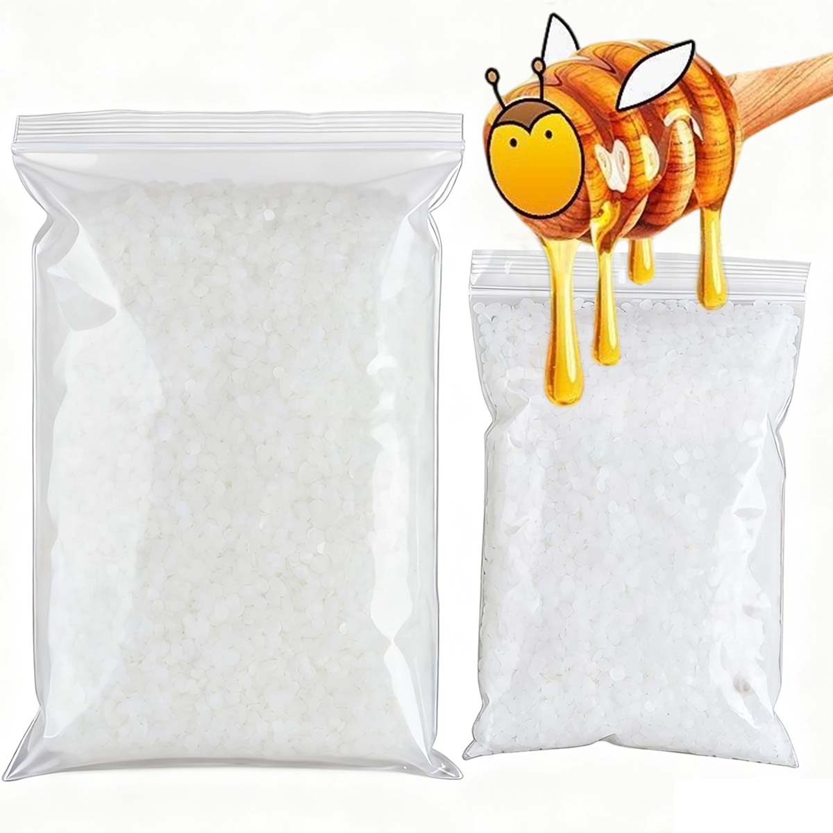 Candle Making Accessories - 200 г-1000 г белый пчелиный воск