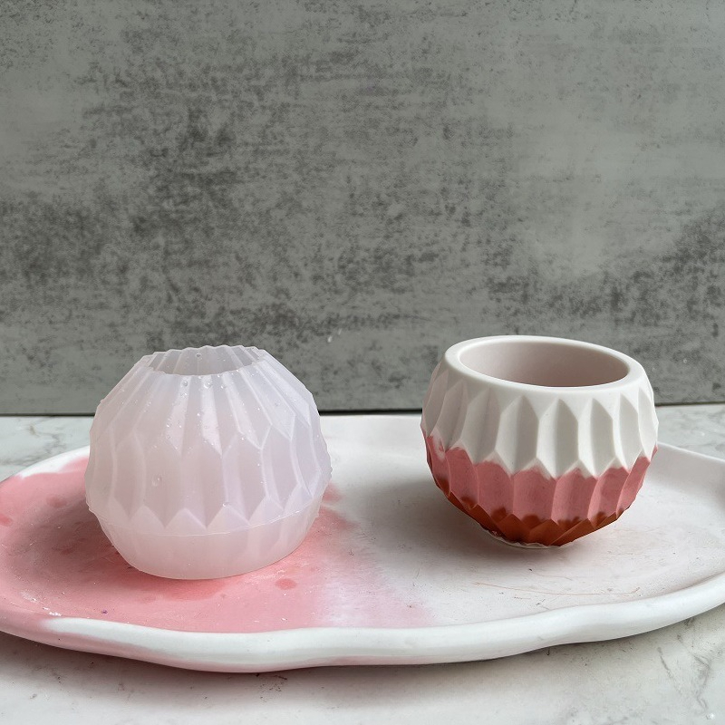 Candle Making Jug - Маленький круглый кашпо для мяса, силиконовая