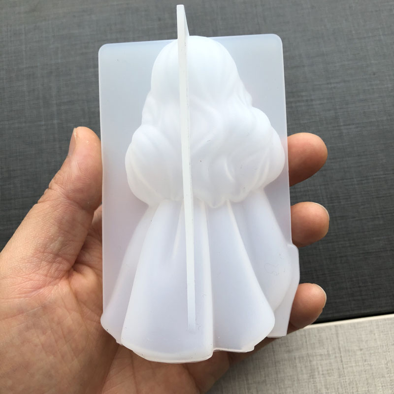3D милая принцесса силиконовая – обзор и цена Candle Making Accessories