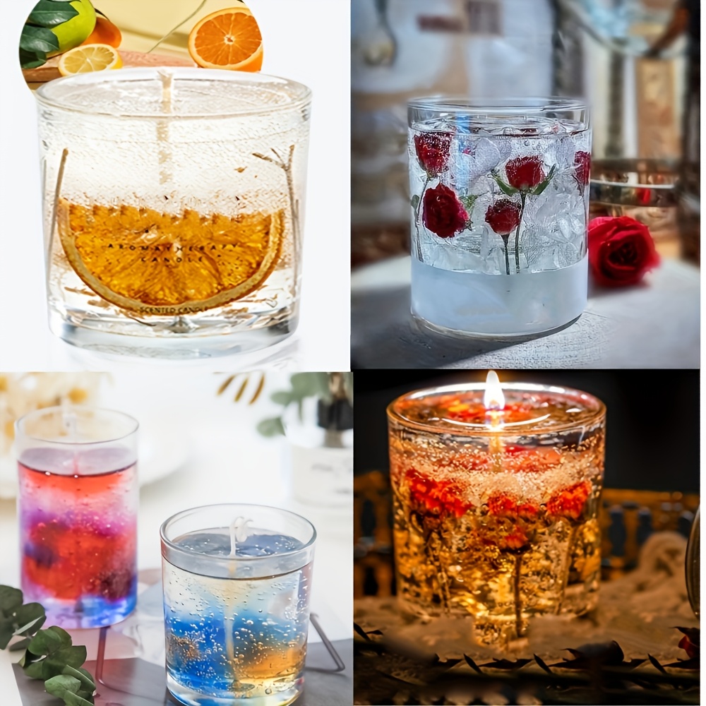 150 г прозрачного желеобразног – обзор и цена Candle Making Gel Wax