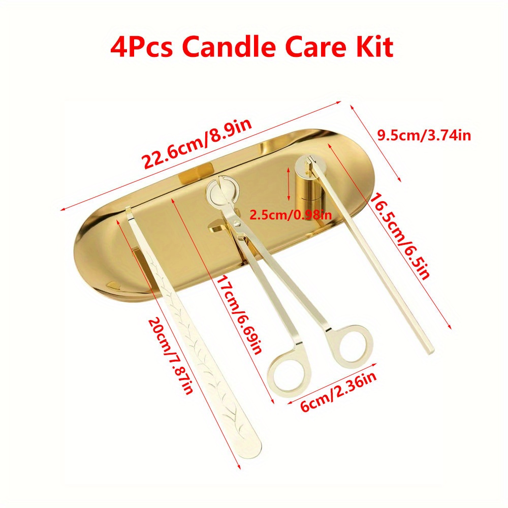 4 шт./компл., роскошный набор  – обзор и цена Candle Making Accessories