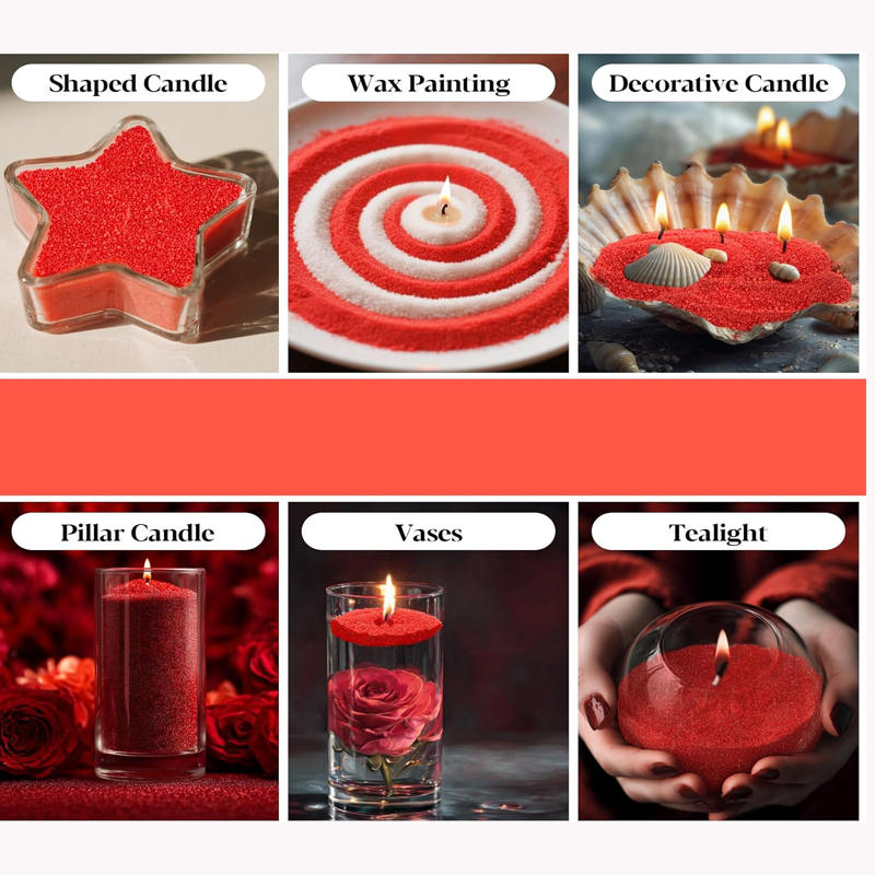 100 г зеленых, белых, красных  – обзор и цена Candle Making Kits