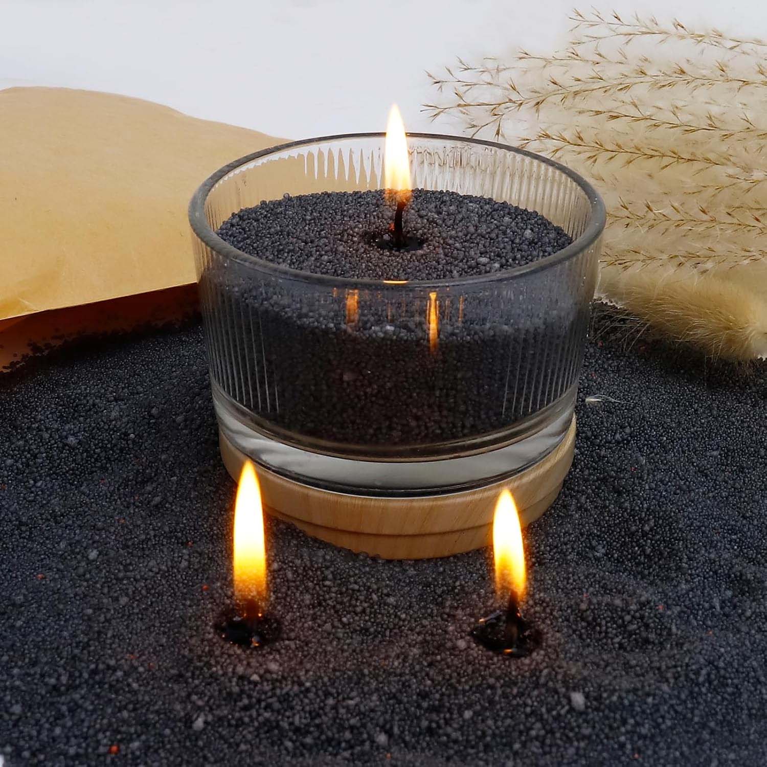 Черный восковой песок для свеч – обзор и цена Candle Making Wicks