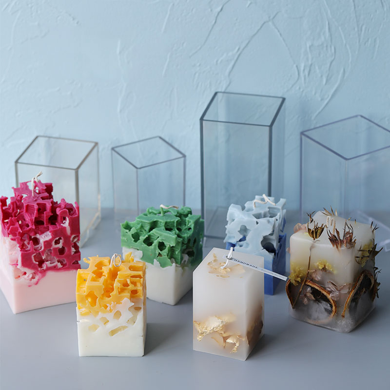 3D квадратная прямоугольная ко – обзор и цена Candle Making Kits