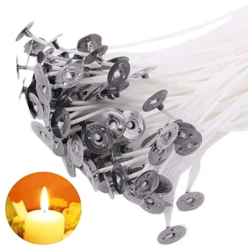 100 шт., фитили для свечей, 9/ – обзор и цена Candle Making Wicks