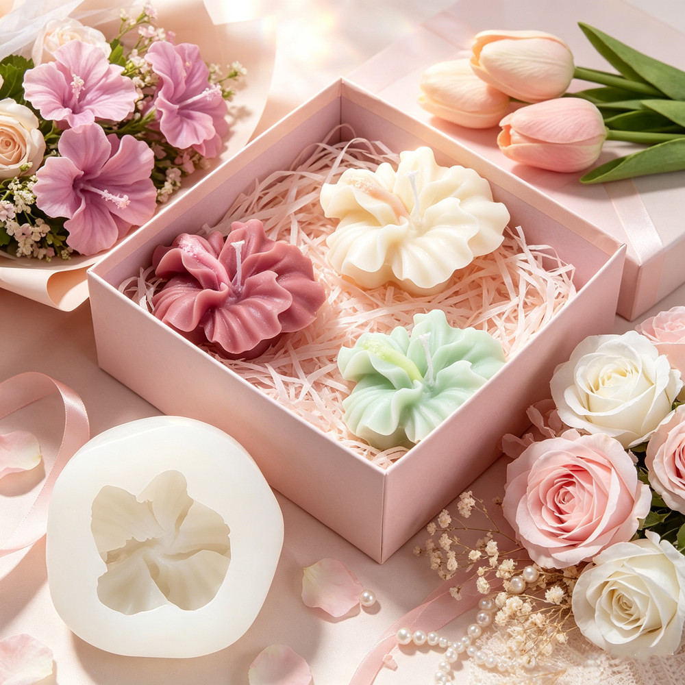 2 шт. силиконовые формы для св – обзор и цена Candle Making Kits